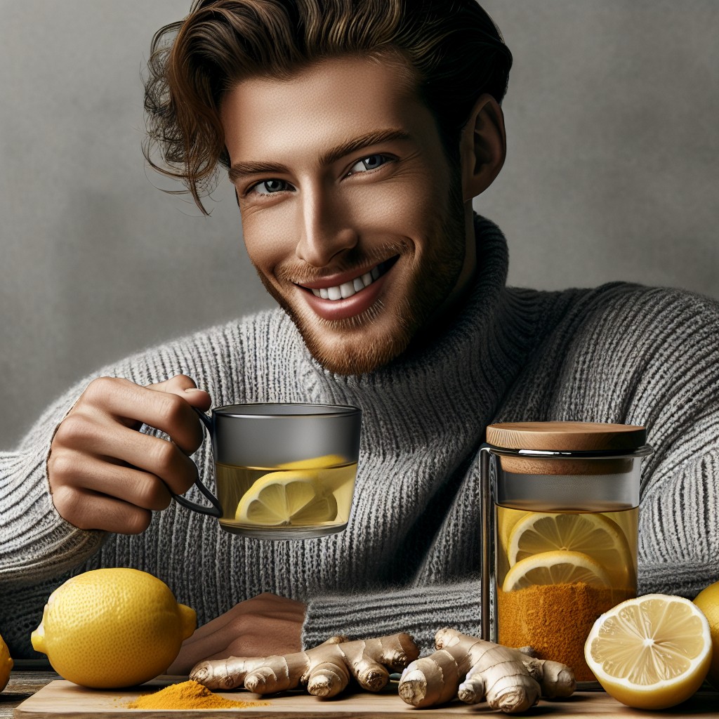¿Cómo hacer té de limón, jengibre y cúrcuma para reducir la inflamación?