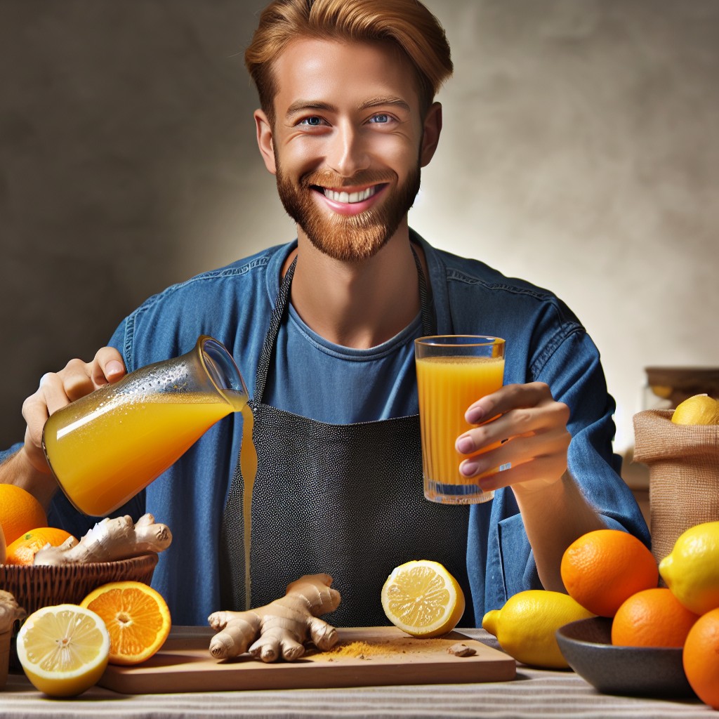 ¿Cómo hacer jugo de naranja, limón y jengibre para aumentar las defensas?
