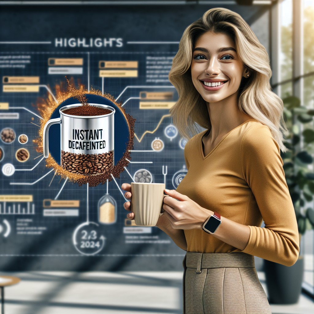 ¿Cuál es la mejor marca de café descafeinado instantáneo para el año 2024?