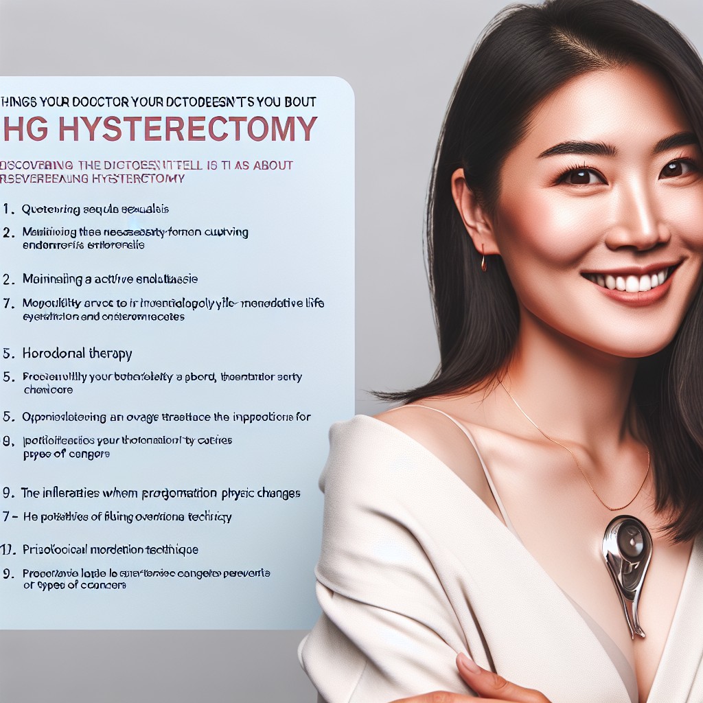 ¿Cuáles son 10 cosas que tu médico no te dice sobre la histerectomía?