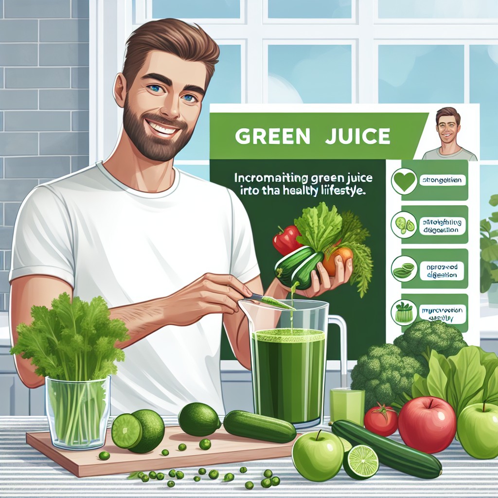 ¿Cuáles son los posibles beneficios para la salud de consumir jugos verdes?