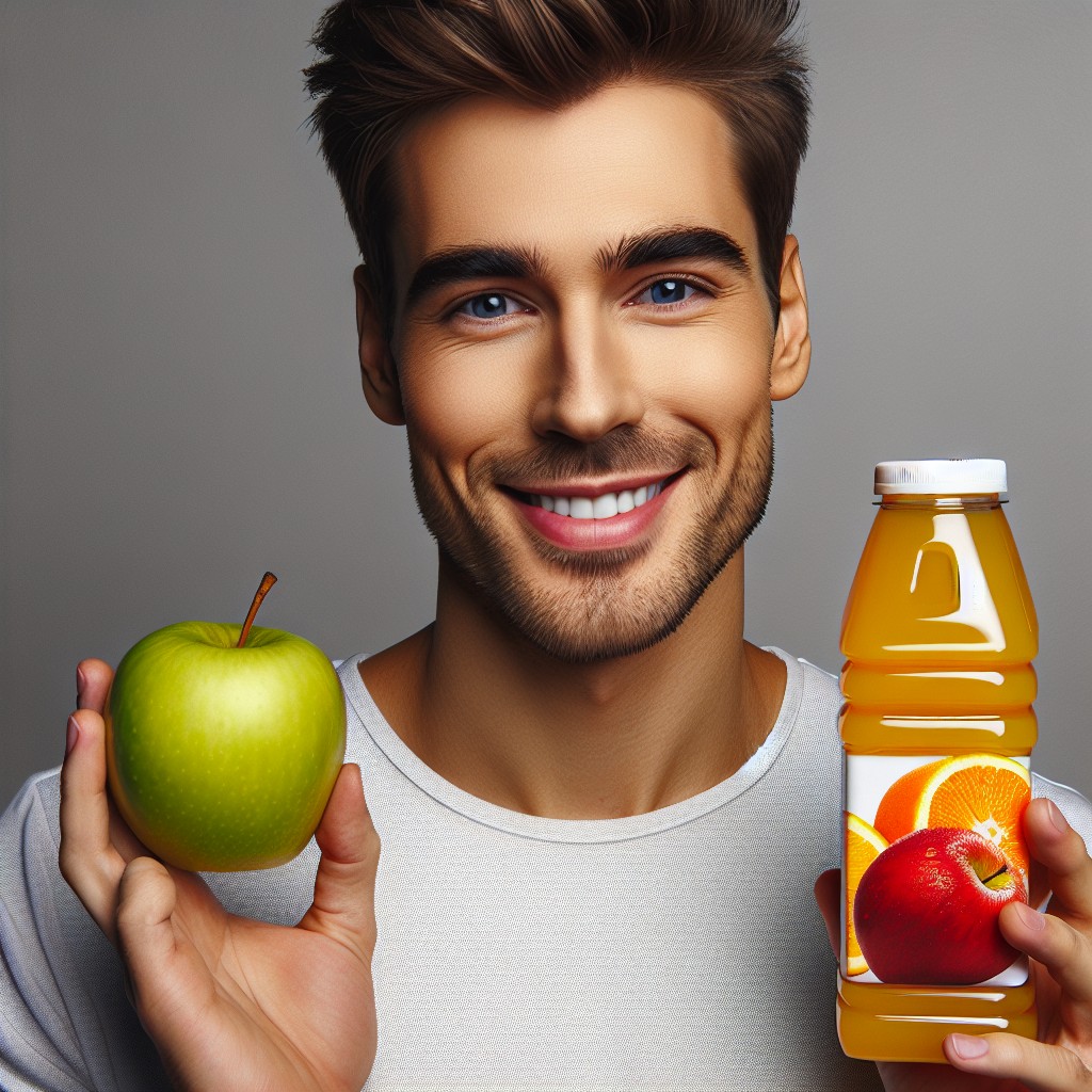 ¿Cuál es mejor, jugo de naranja o jugo de manzana?